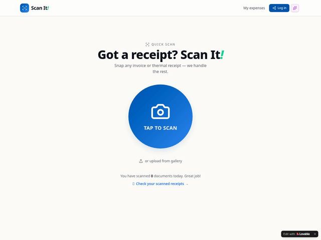 Scan It! preview