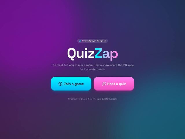 QuizZap preview